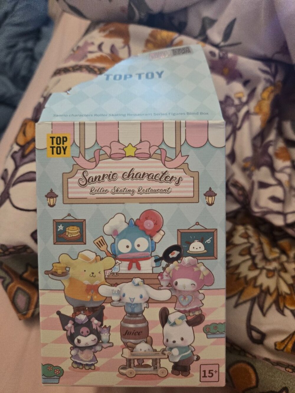 Cinnamoroll joyful drinking